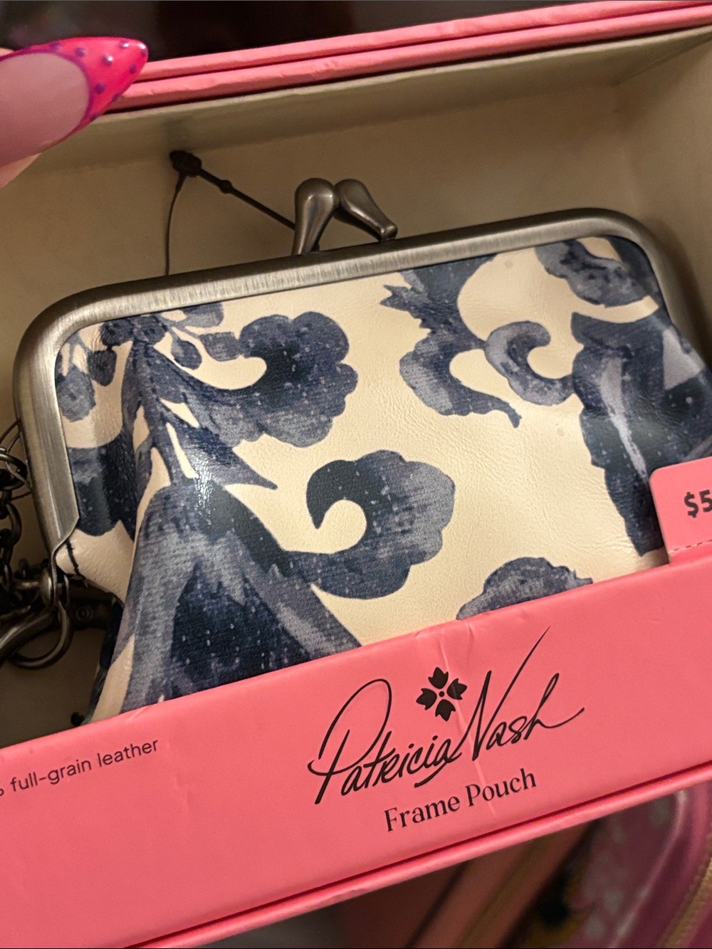 Patricia Nash Kiss Lock Coin Purse NWT/NIB - Picture 2 of 5